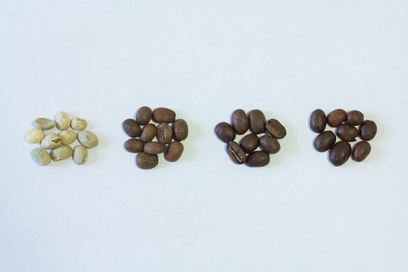 درجه های رست متفاوت قهوه