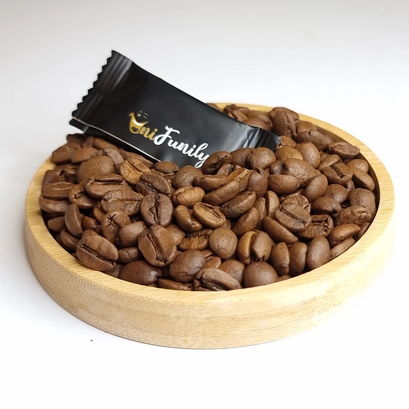 دانه قهوه برزیل سانتوس زیگ زاگ