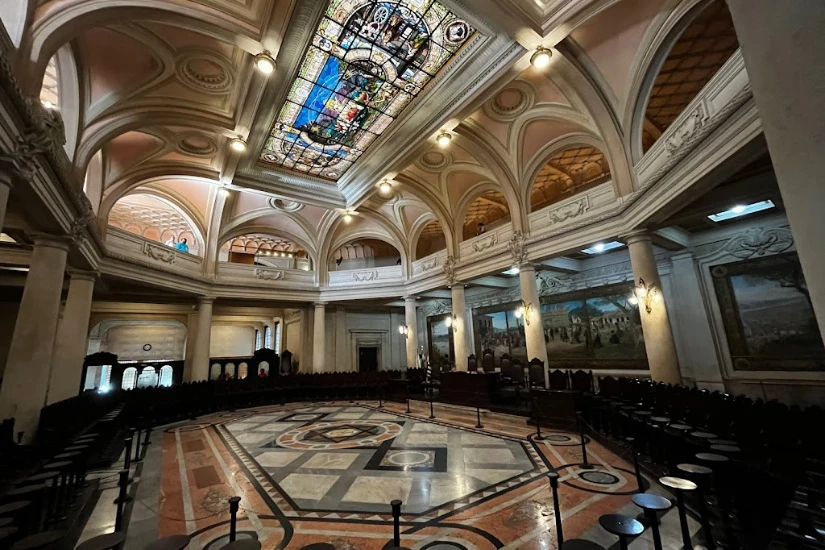 سالن اصلی موزه قهوه برزیل