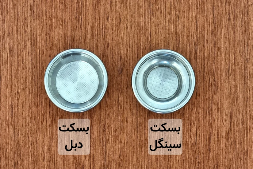 بسکت اسپرسوی سینگل و دبل